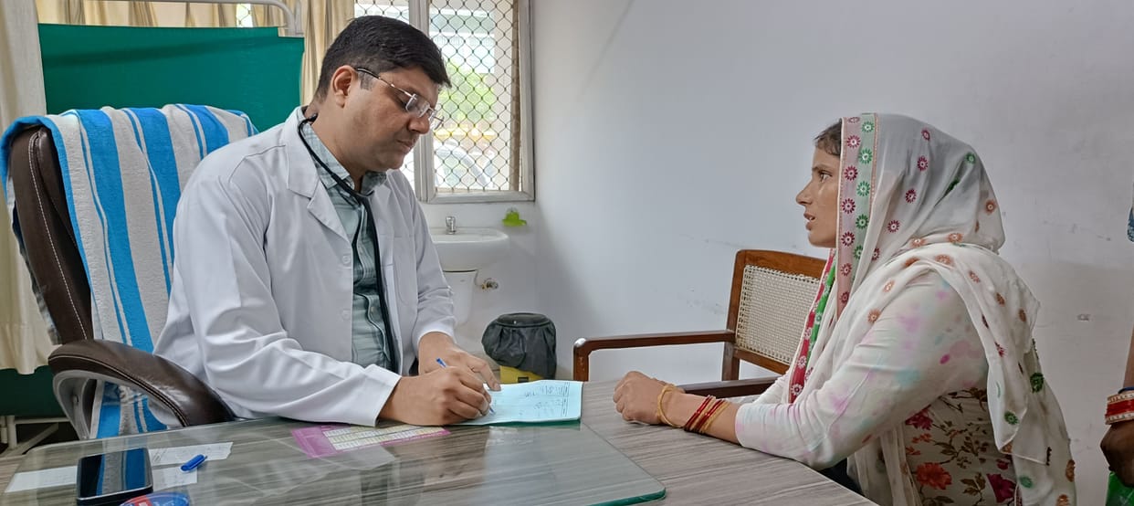 Due to change in weather, more patients are coming to OPD of Civil Hospital than before.