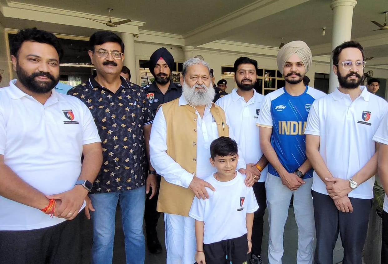 Shooter Sarabjot Singh wins gold in Paris Olympics
