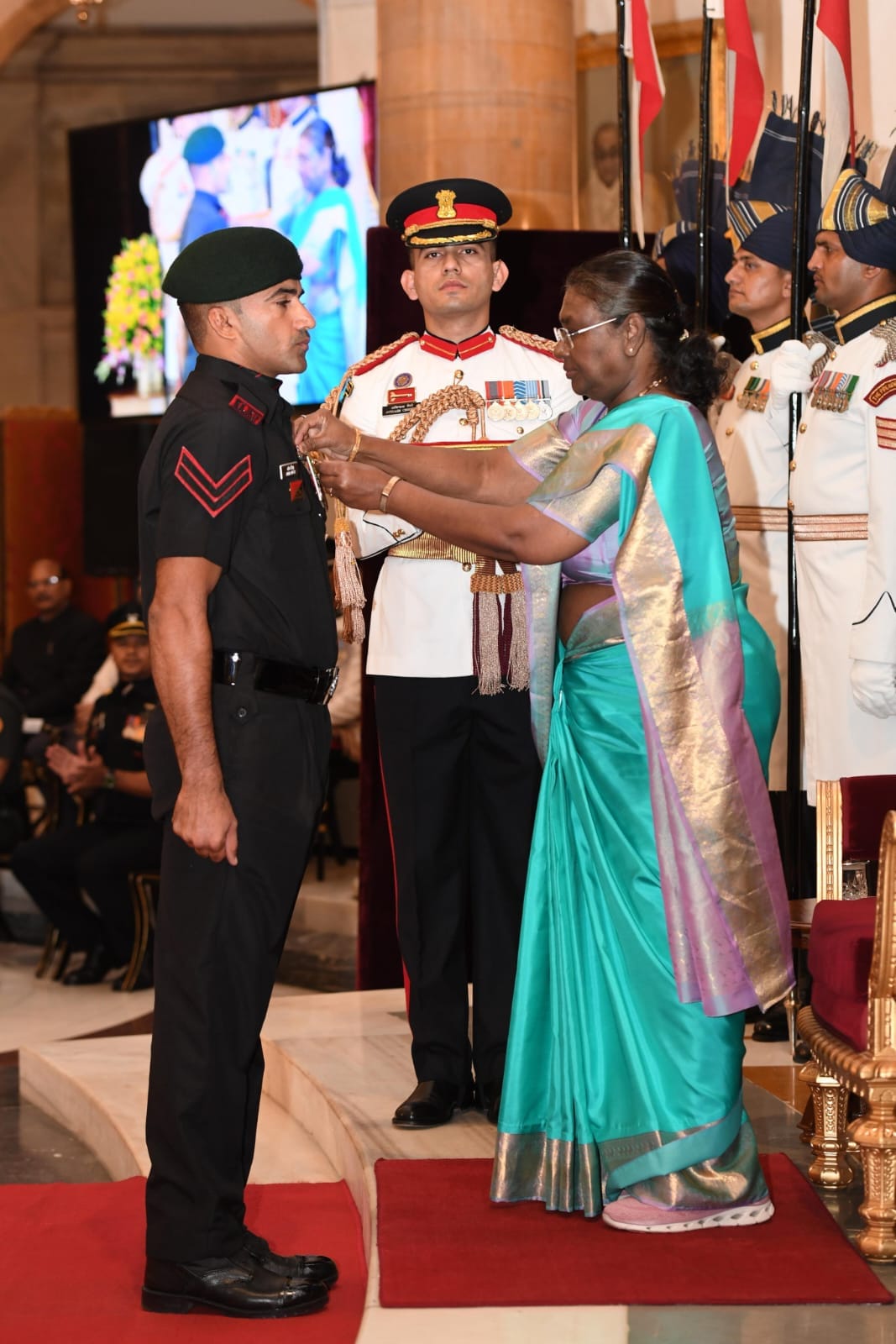 Bhim got Shaurya Chakra