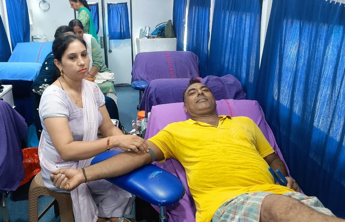 Youth were inspired to donate blood