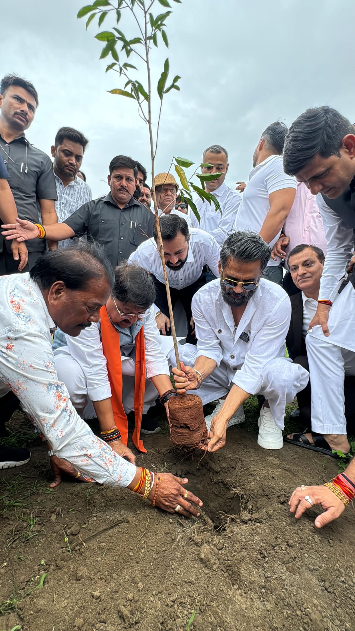 Indore: 4 feet tall saplings are being planted in Indore, saplings worth more than 60 crore will be planted.