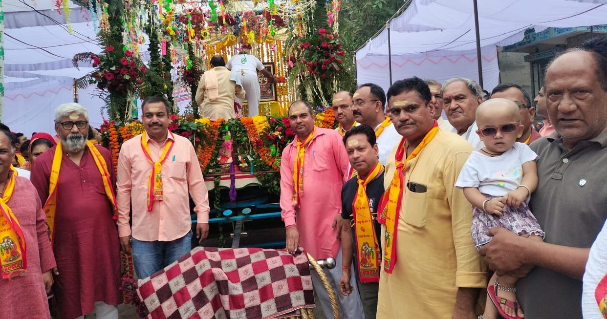 Lord Jagannath Rath Yatra taken out in Bhiwani