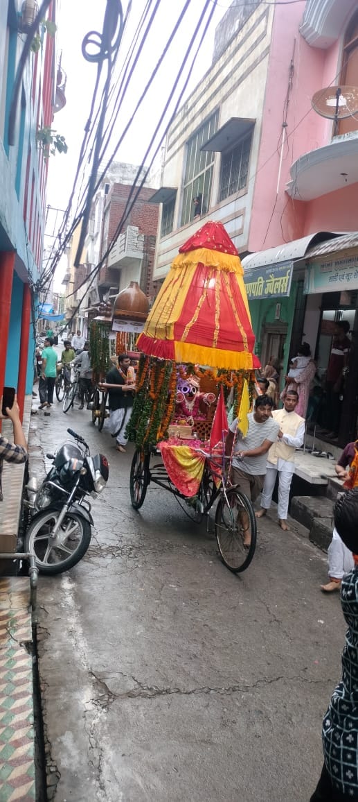 Lord Jagannath's chariot procession