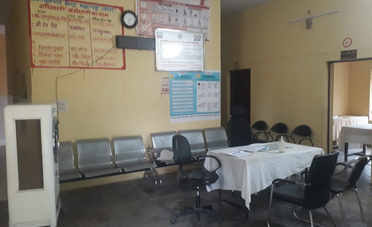 CHC-PHC filled with water, patients troubled