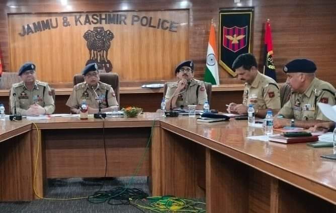 DIG Held Review Meeting Regarding Security Arrangements