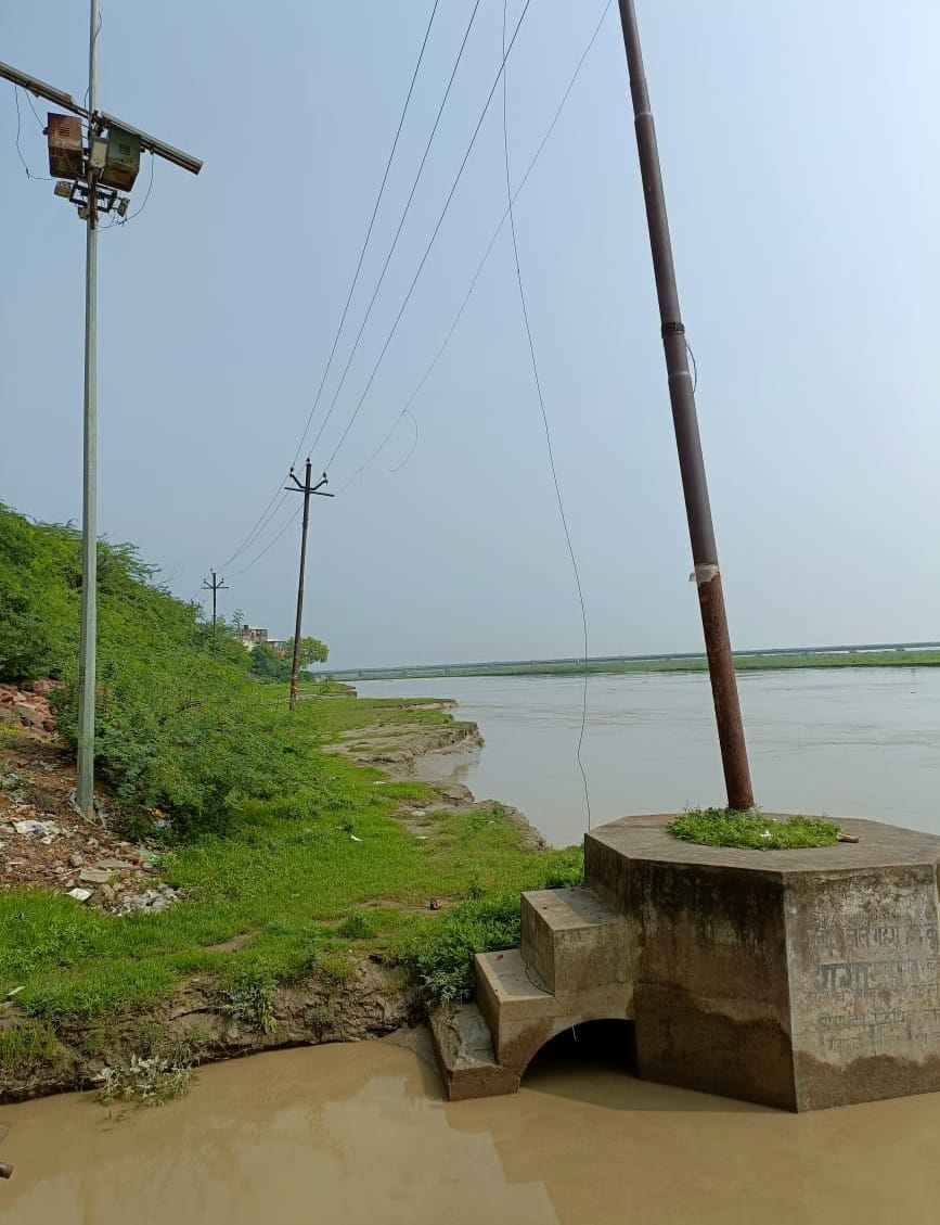 Increase in water level of Ganga