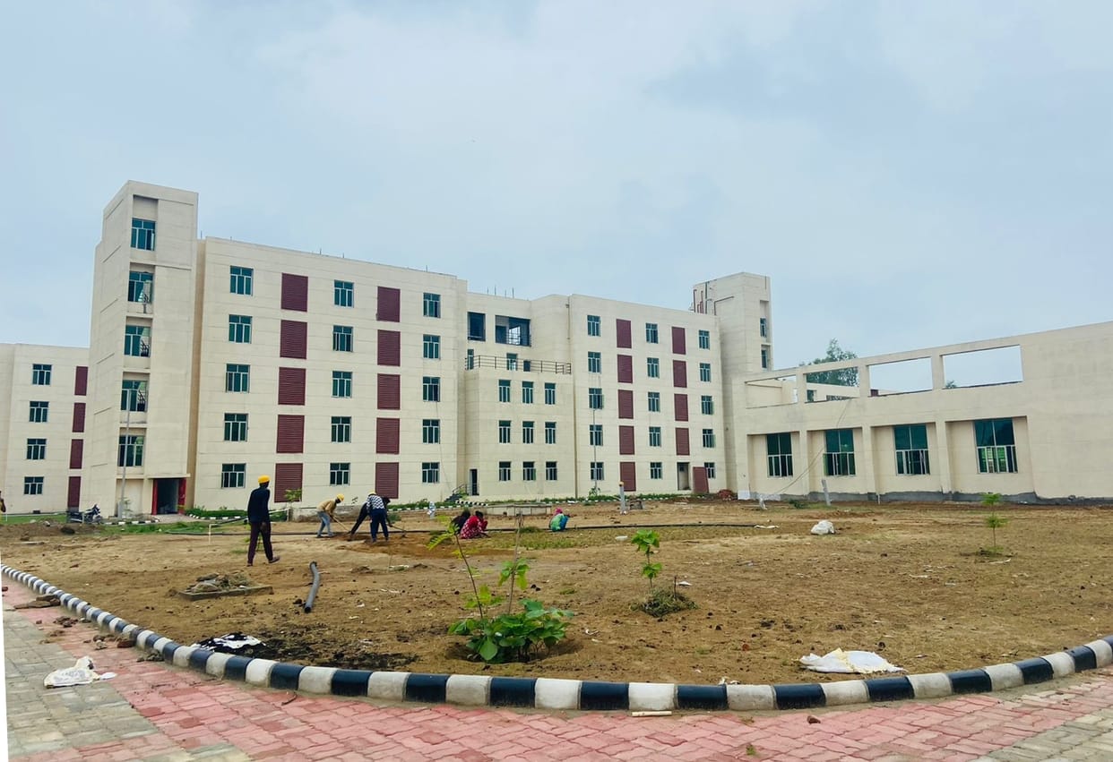 Building construction is complete, recognition stuck due to lack of 35% faculty