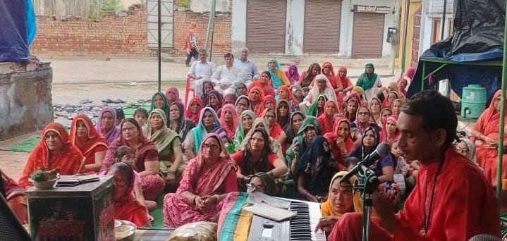 Narrated incident of devotee Prahlad character in Srimad Bhagwat story