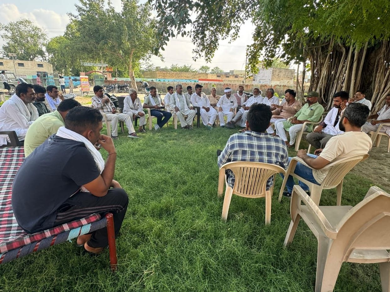 Villagers of 20 villages will surround Chautala post on 15th July