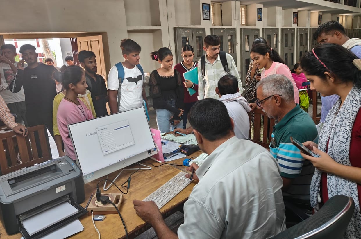 Out of 1301 students included in the first merit list, only 275 took admission.