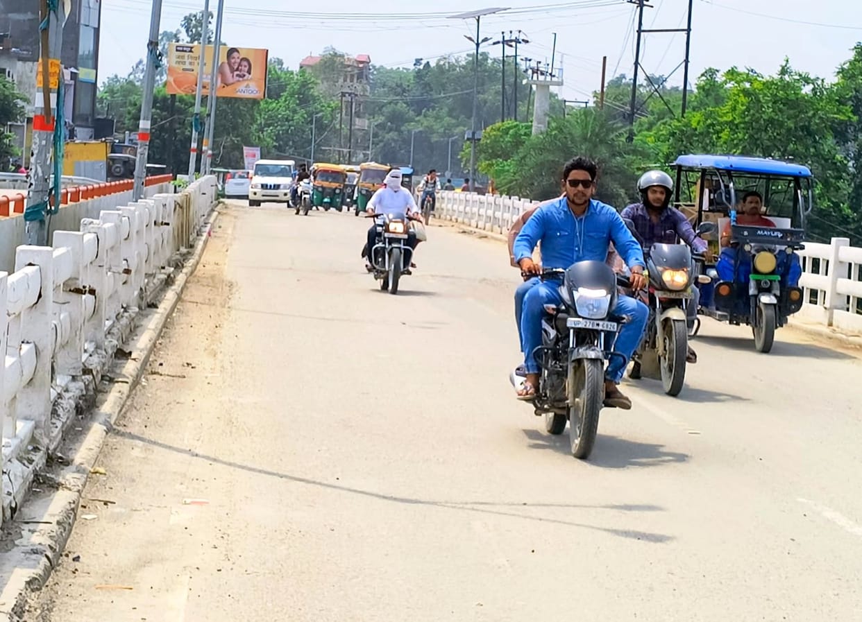 The condition of one of the nine bridges older than 50 years in the district is dilapidated