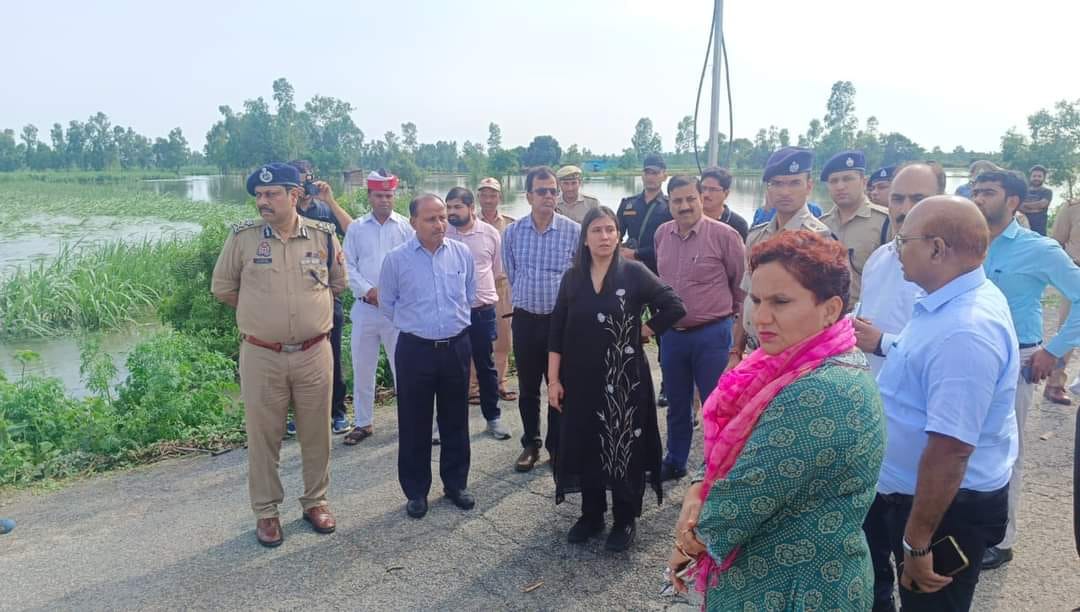 Divisional Commissioner and IG took stock of the cutting