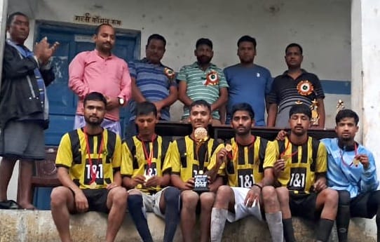 Khetbharad's team won the football trophy