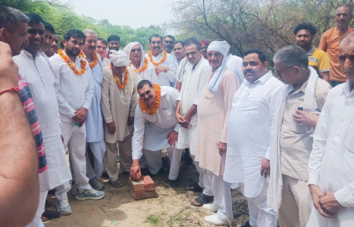 Maharwala road will be built in Asoda at a cost of Rs 18.5 lakhs