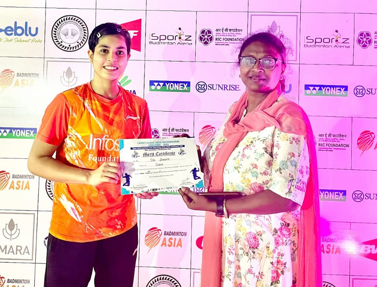 Ira Sharma, a promising player resident of Ranila village