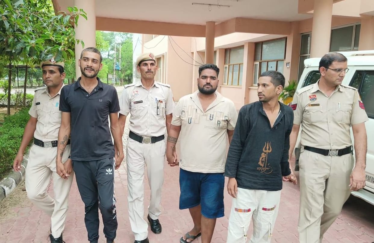 Surendra was murdered in money transaction, three accused arrested from Panipat