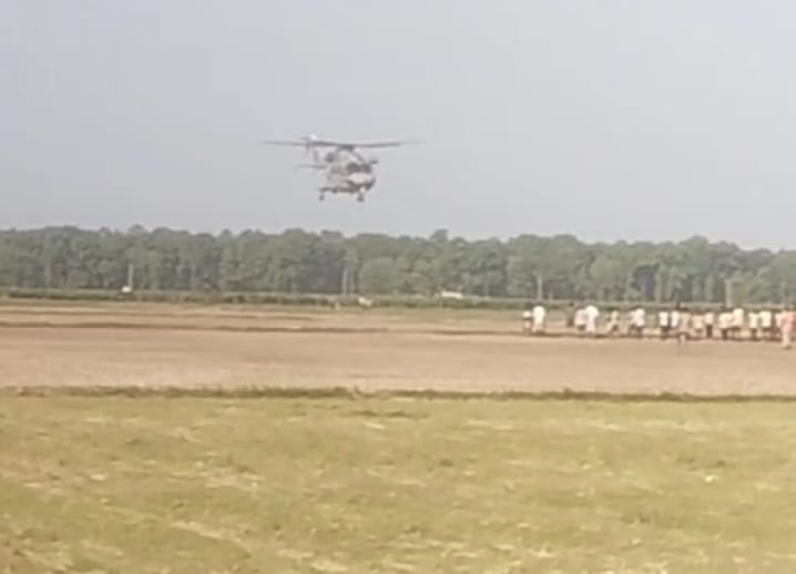 Air Force took charge, rescued seven people trapped in the flood