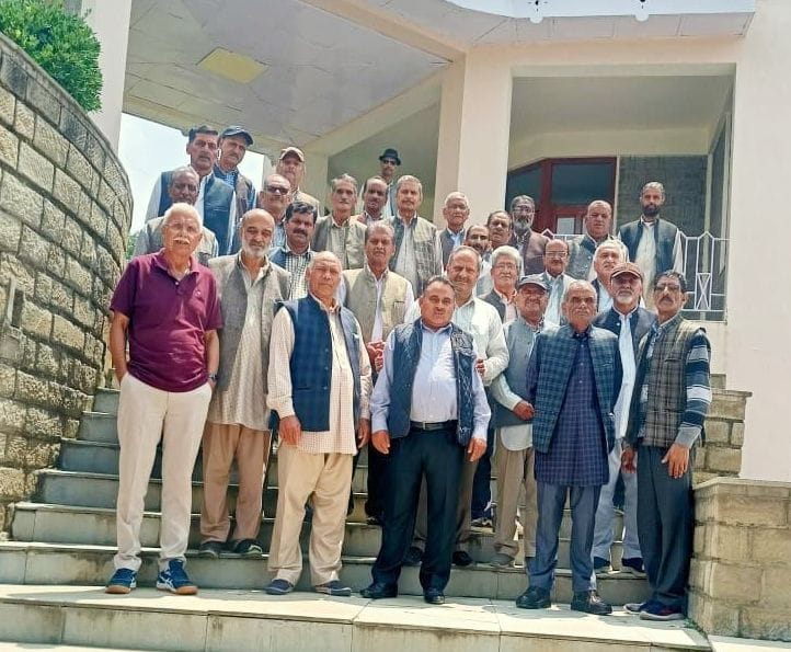 Himachal Pradesh State Electricity Board Pensioner Form, Meeting at Khaneti, Rampur Bushahr