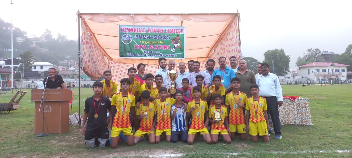 MPFA Nadaun won Under-15 Youth Football League