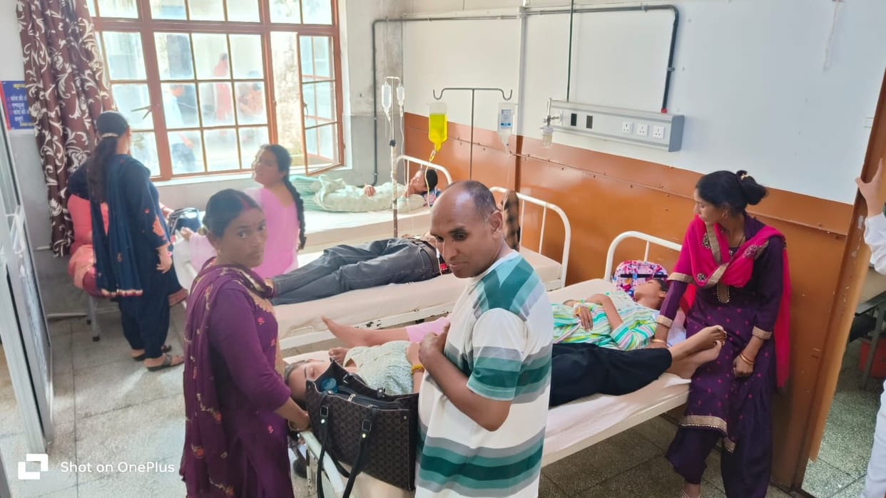 There is no facility for dengue and malaria testing in Jogindernagar hospital