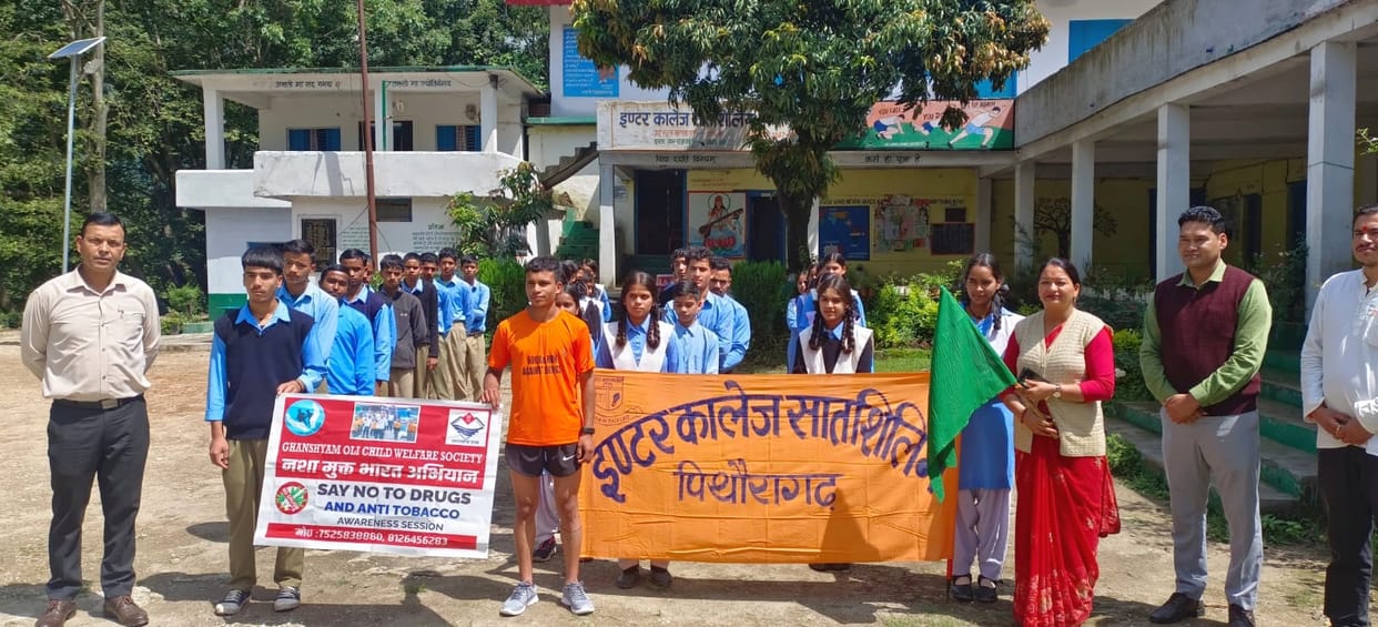 15 year old Krishna will run 600 km against drug abuse