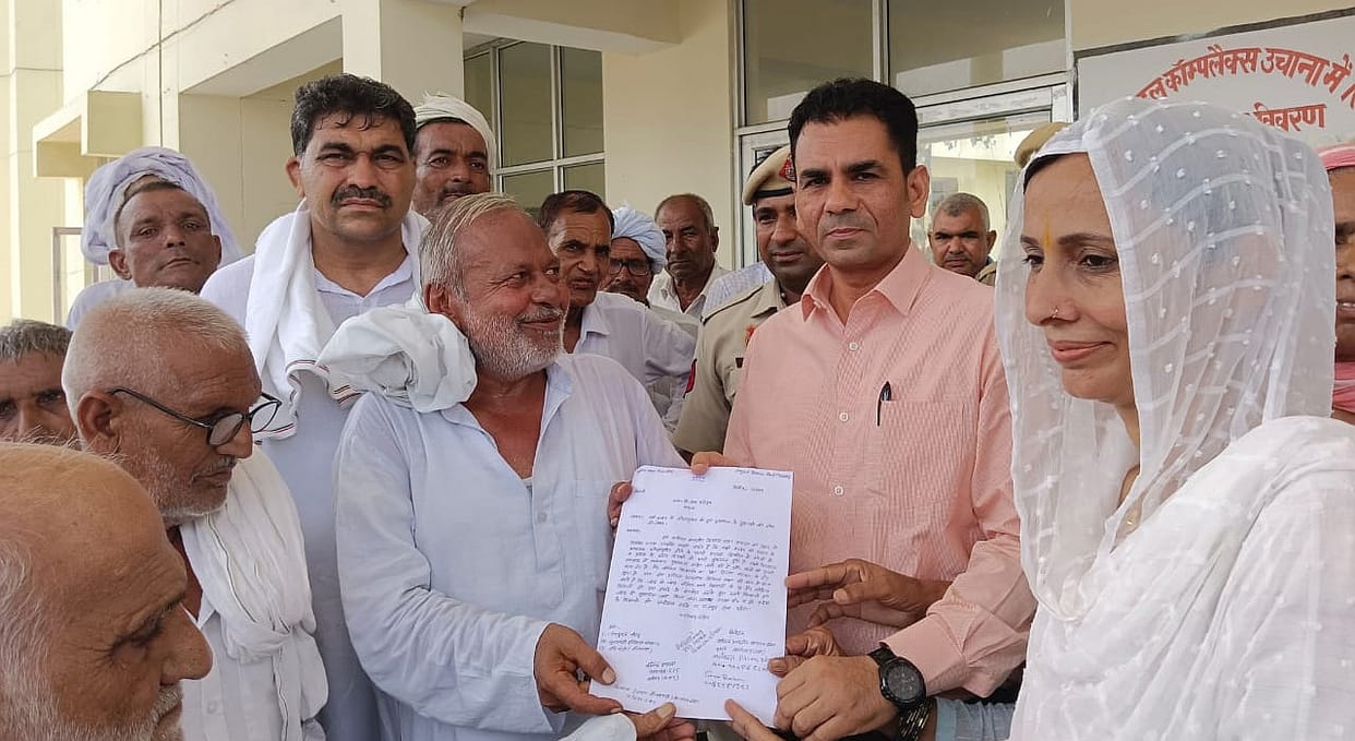 Compensation demanded for crops affected by hailstorm