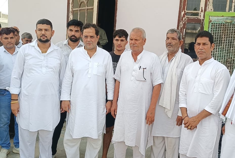 Daadan Khap chief Surajmal Shyokand left JJP and joined Congress