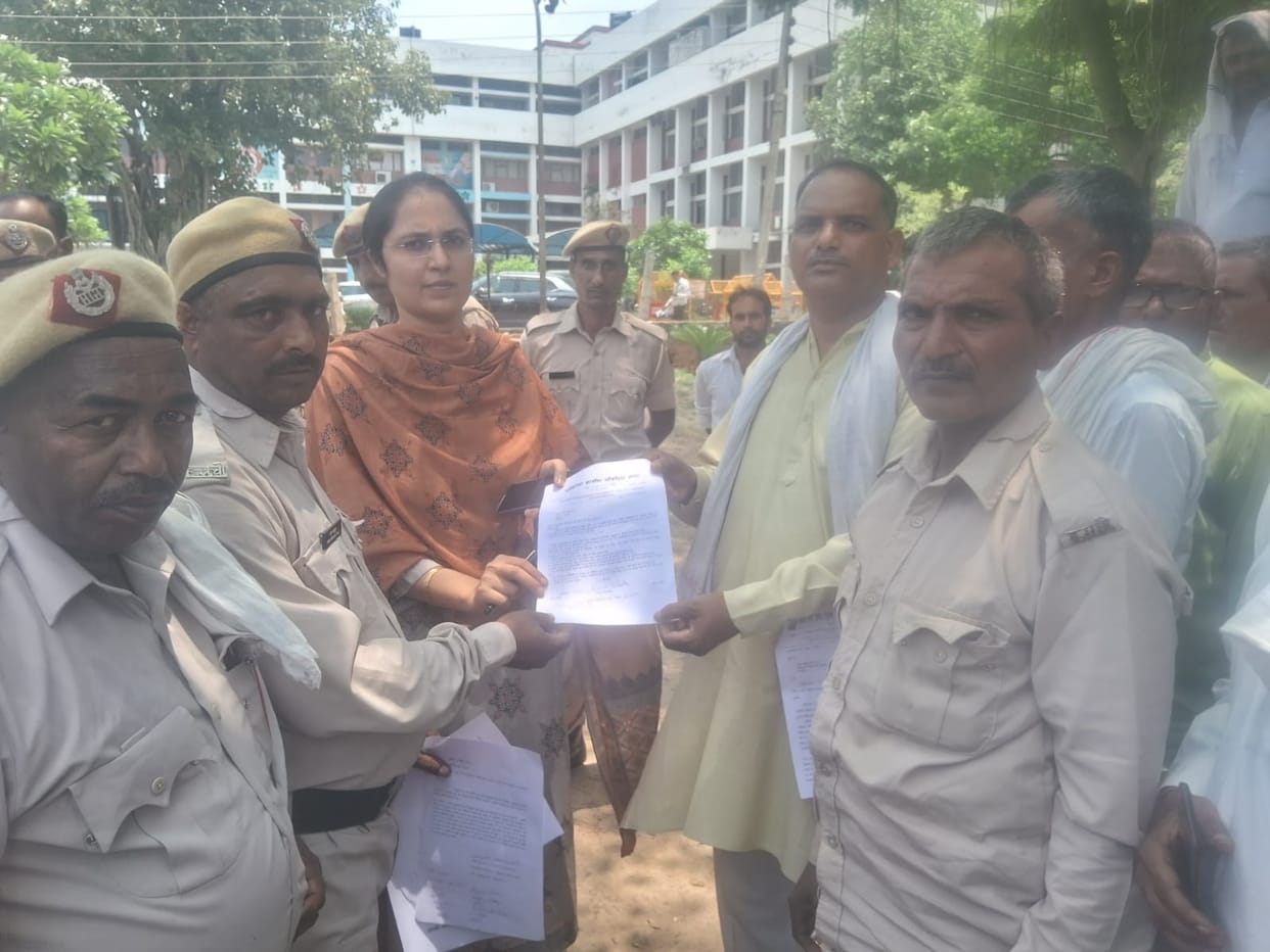 Rural watchmen demonstrated regarding their demands