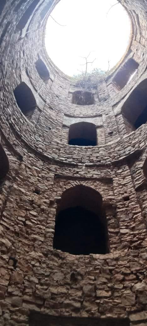 Damoh News: There is an 80 feet deep 400 year old step well in the forest of Damoh
