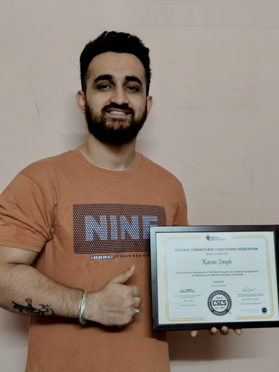 karan thakur elected cscs
