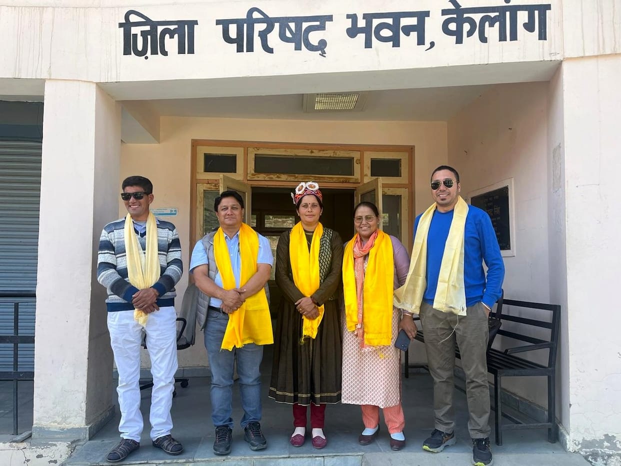 Bina Devi became District Council President