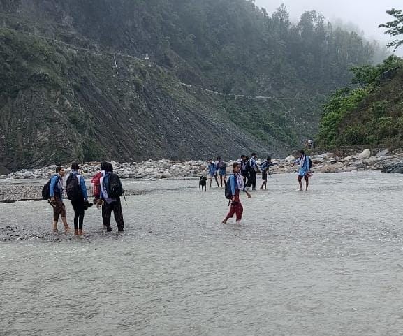 Those who are risking their lives to study are going to the temple of education.