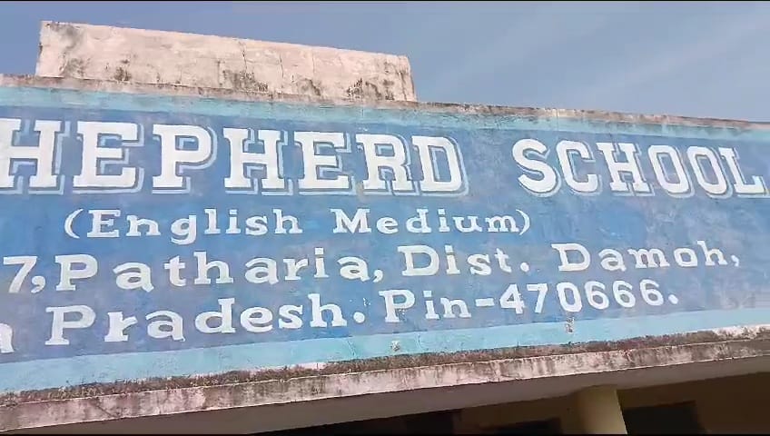 Damoh News: Good Shepherd School of Patharia wrote Christian in the TC of Hindu girl students