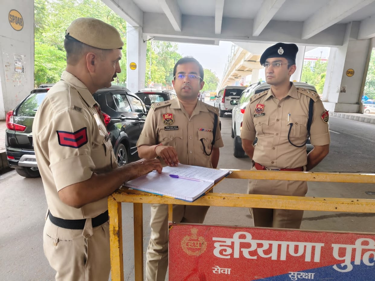 Blockade is being done in the area to curb crime