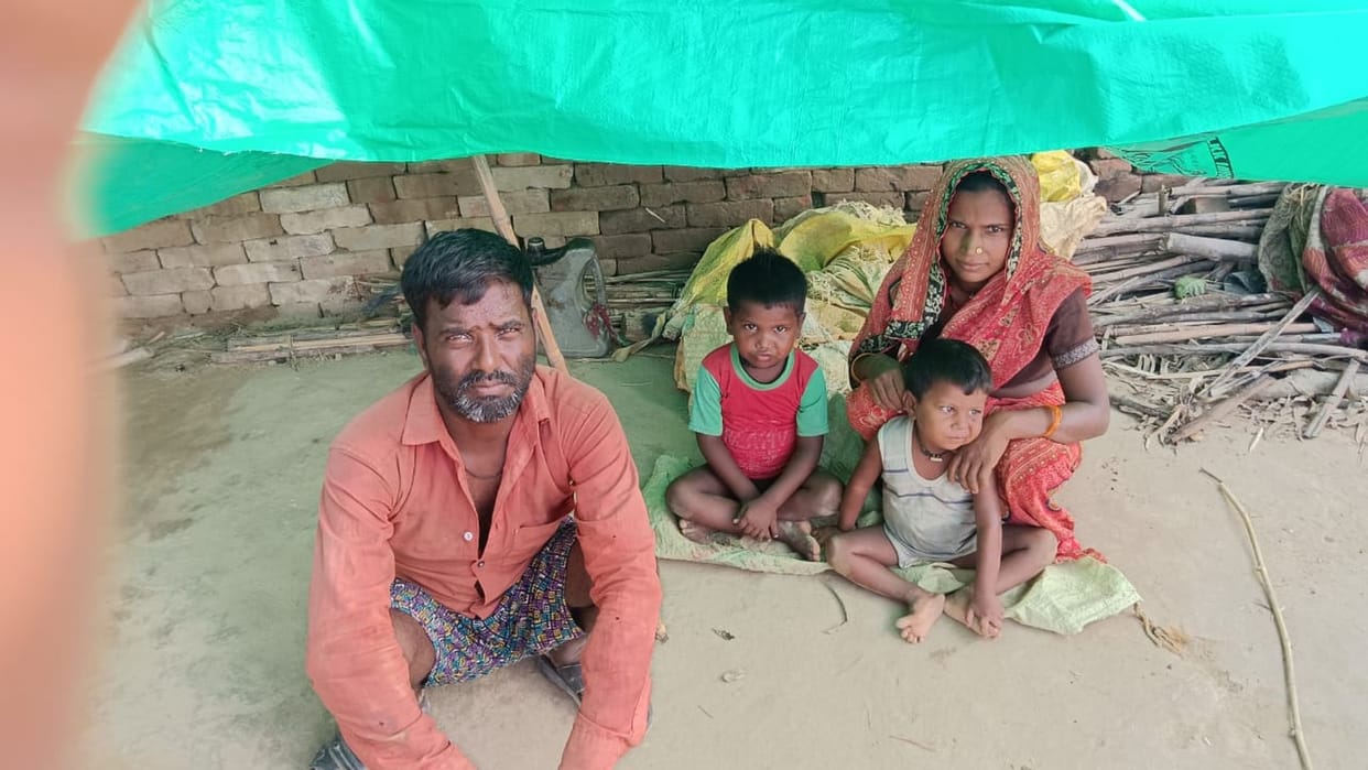Erosion intensifies, 21 houses submerged in Saryu
