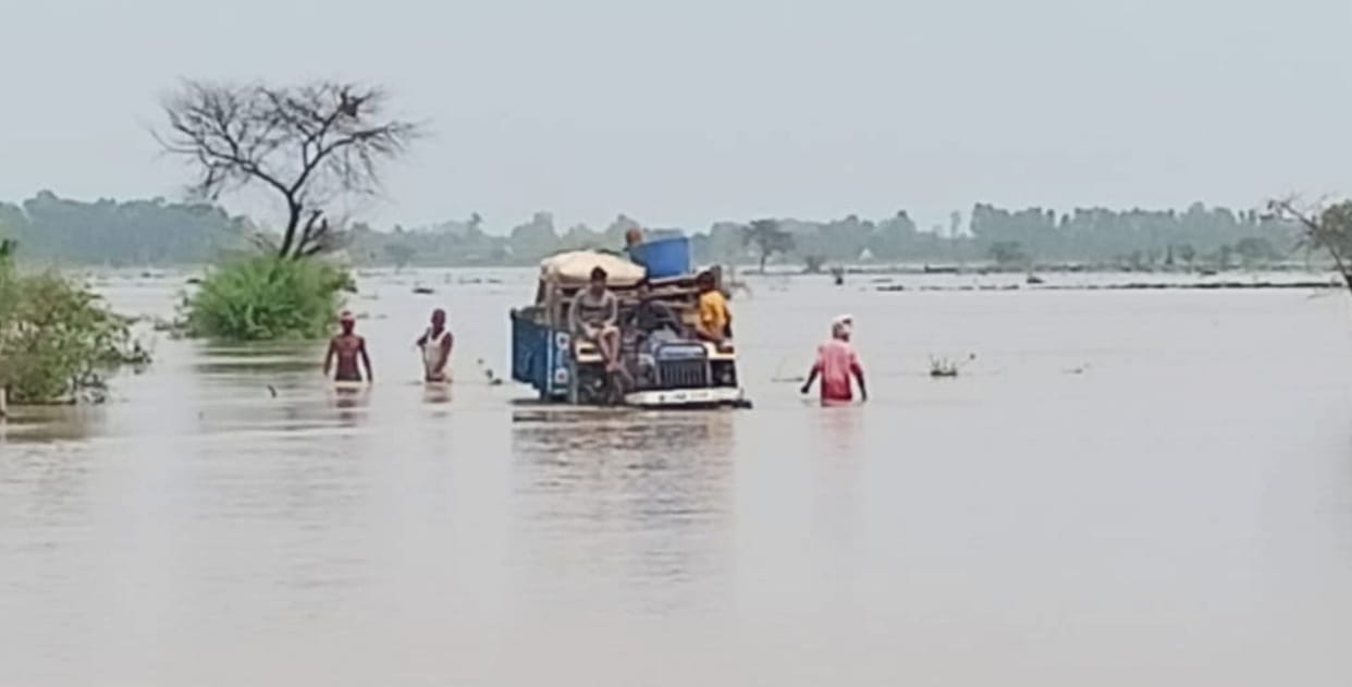 18 villages become islands...two villages are in danger of being washed away due to erosion