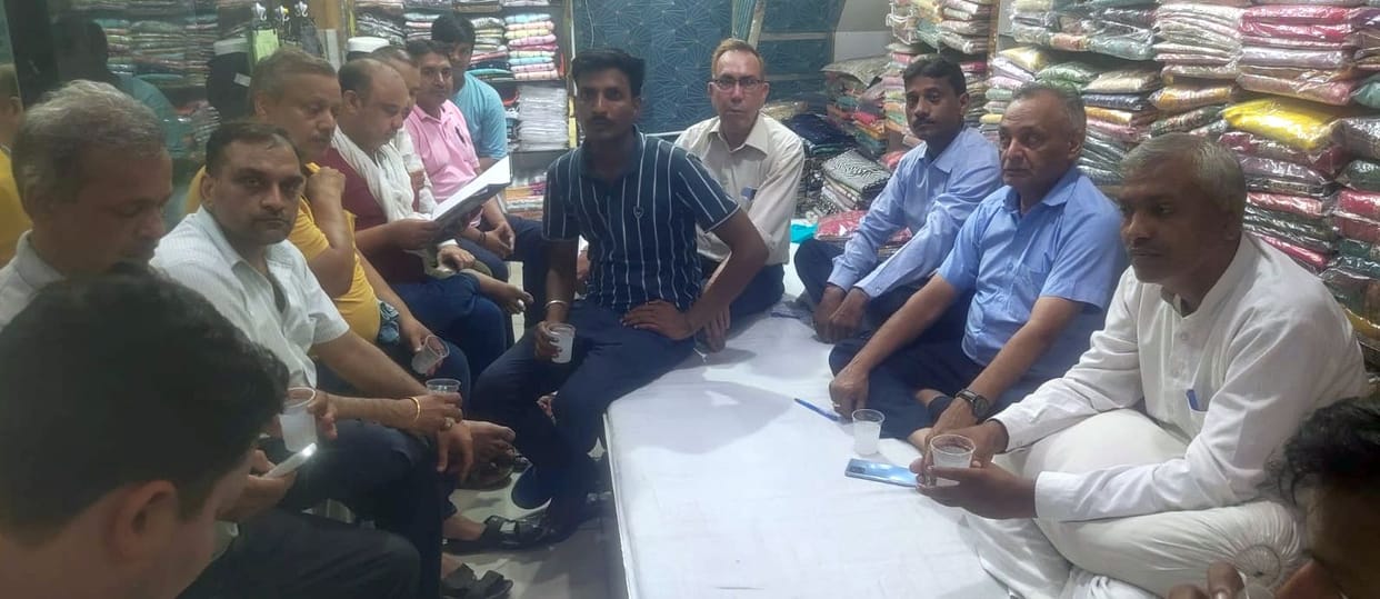 Councilor Sanjay Goyal becomes patron of Market Association