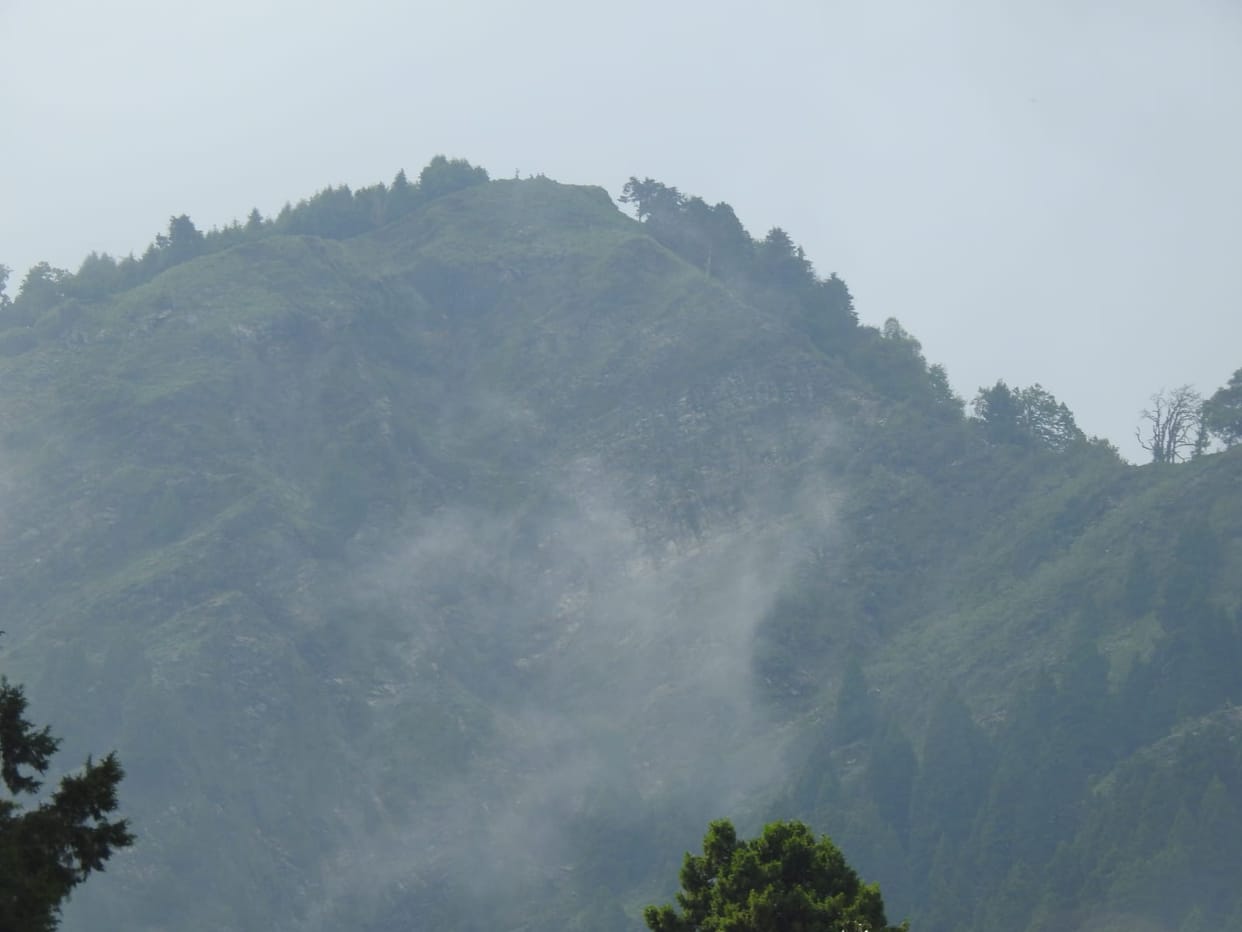 Danger from Nainital's China Peak hill