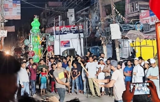 Tajiya procession taken out in the city