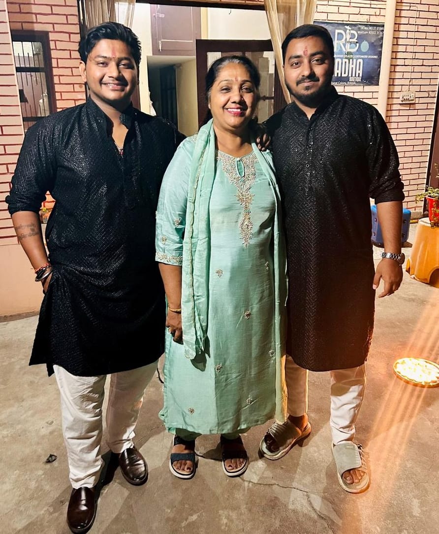 Mother worked hard day and night to fulfill her son's dream.