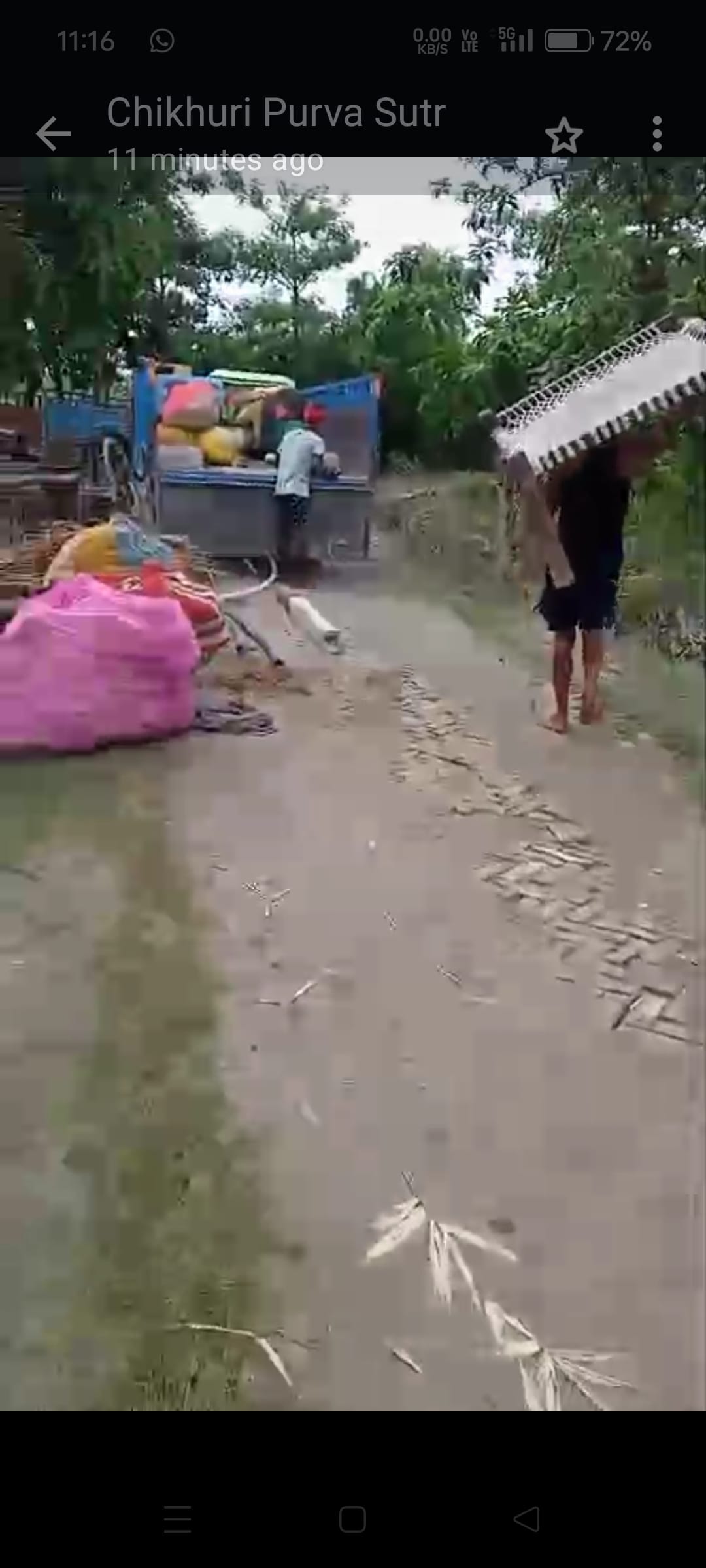 The sword of displacement hangs over 3000 population of 200 houses