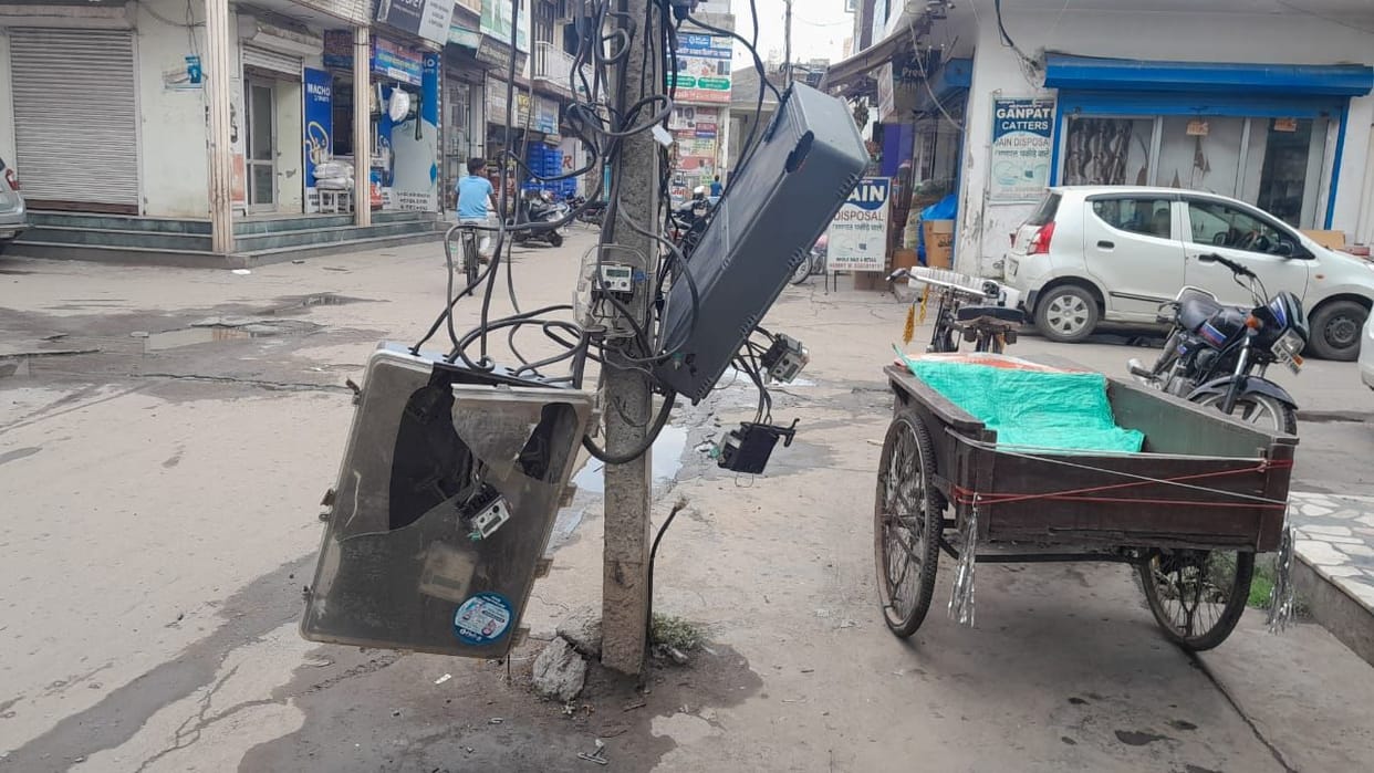 Broken electricity meter boxes become deadly in rain