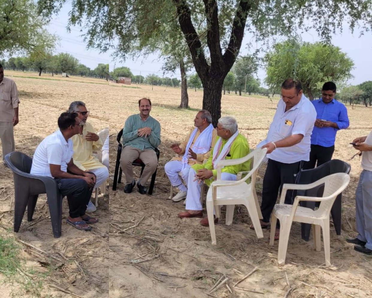 Director tested the quality of MNREGA works