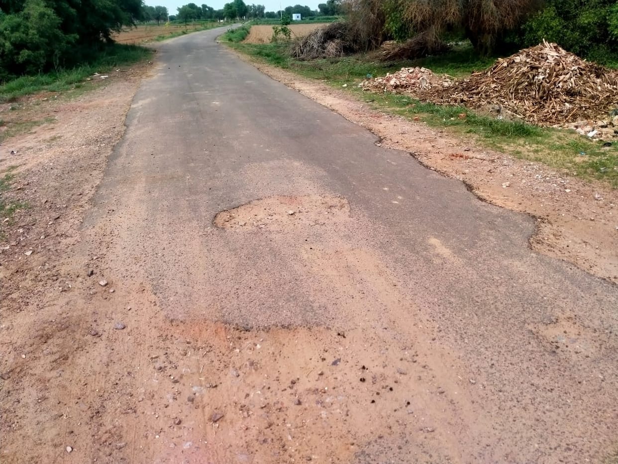 Seven roads of Mahendragarh and Satnali section will be repaired with Rs 1.71 crore.