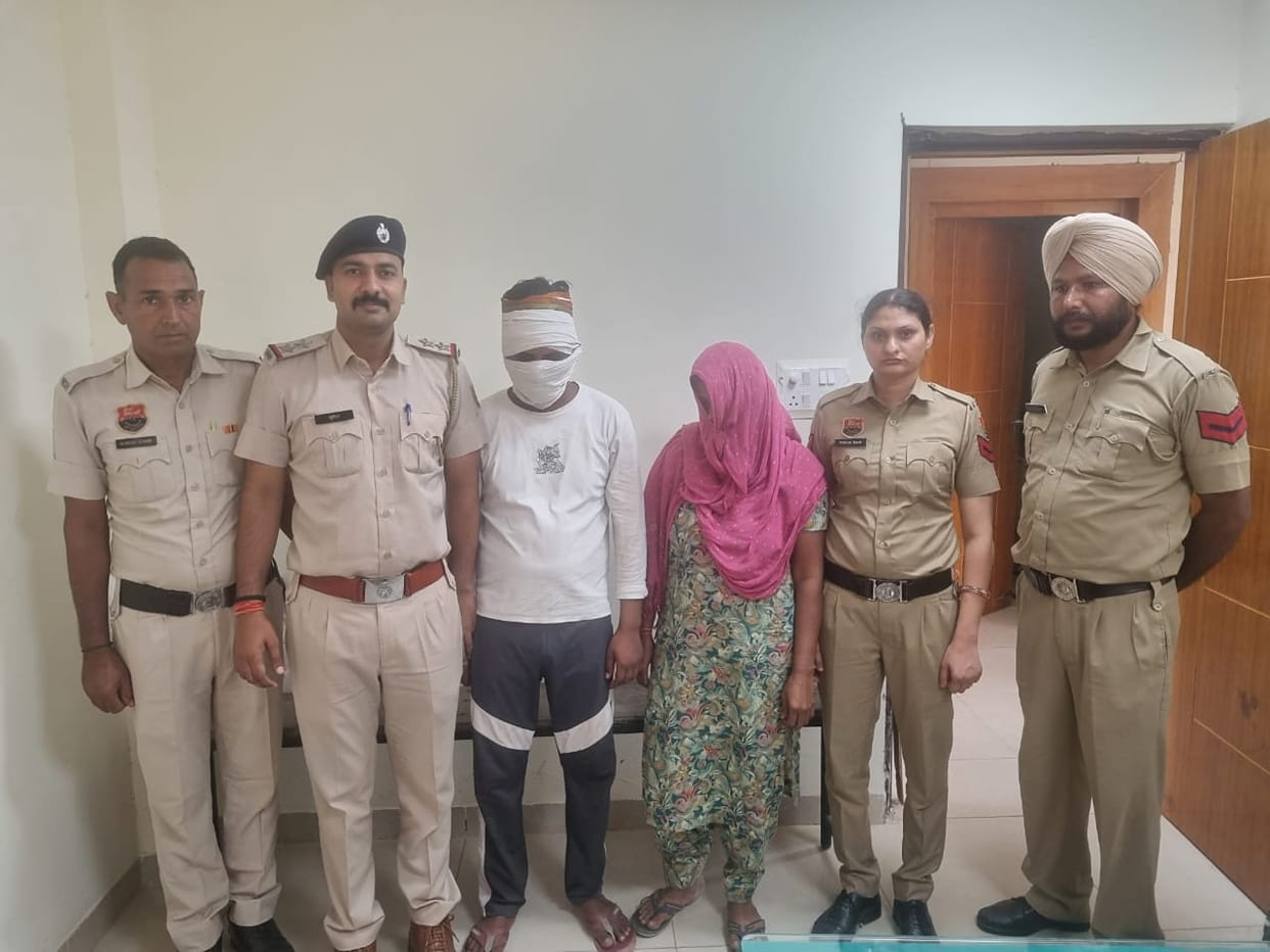 Liquor and liquor recovered, two including woman arrested