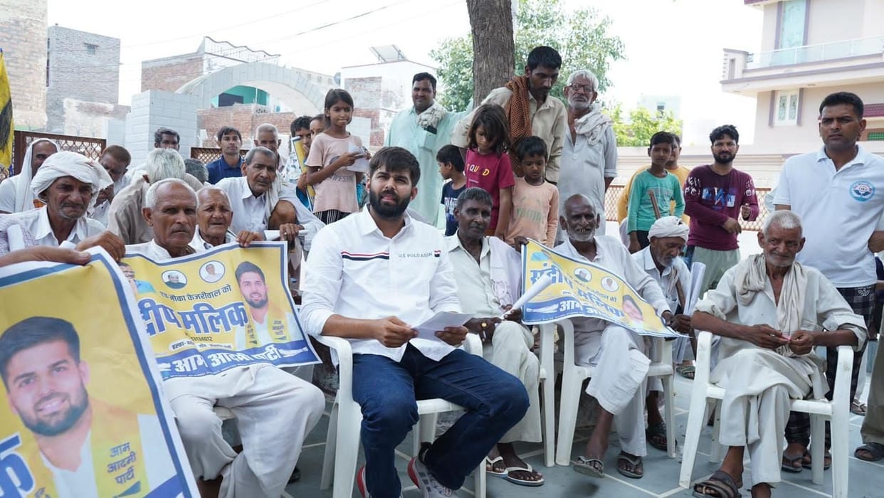 Roads broken at many places in many villages including Rindhana, people worried