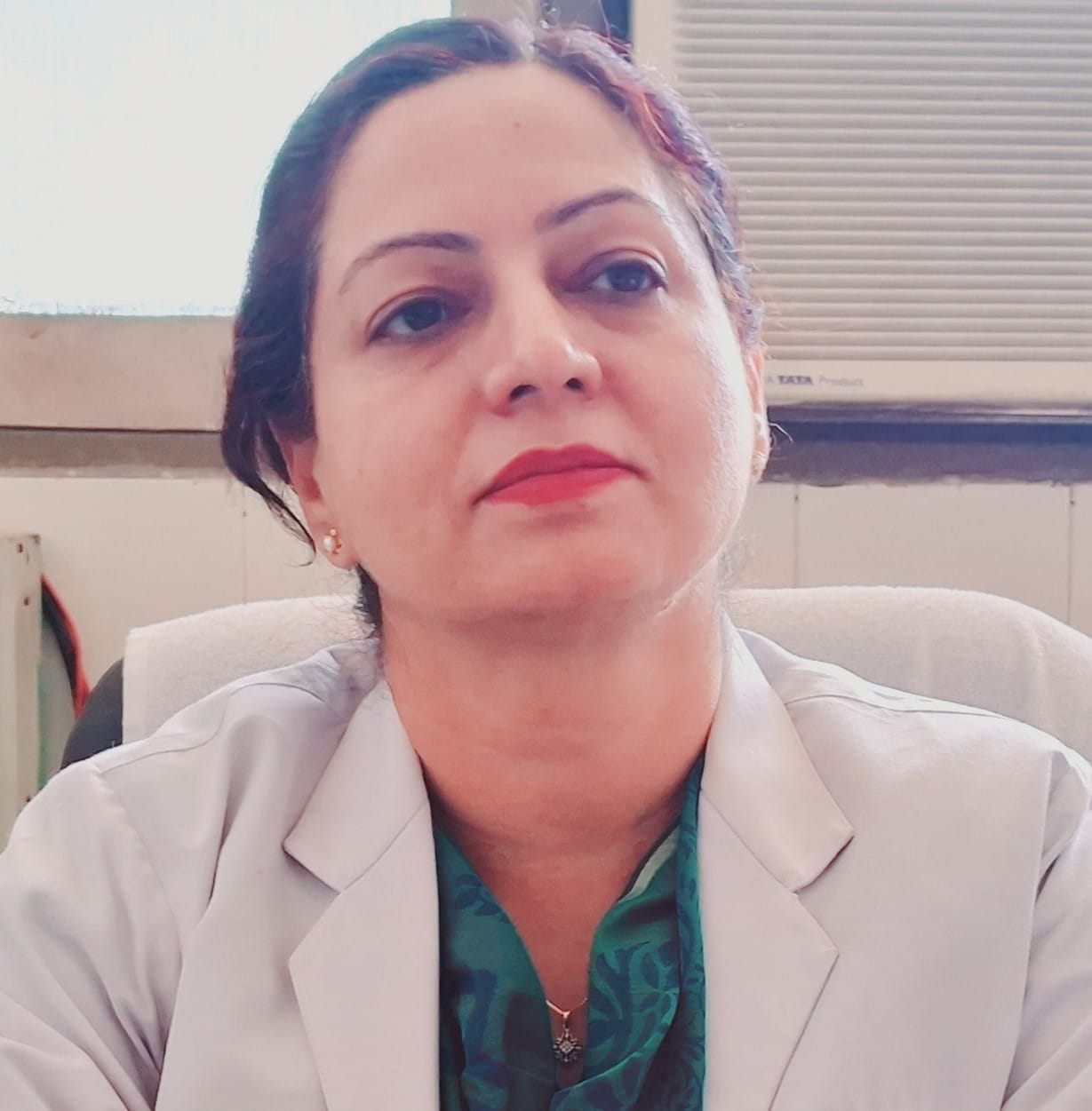 The post of dermatologist is vacant in the district hospital, SMO was promoted and posted as Juaan CHC