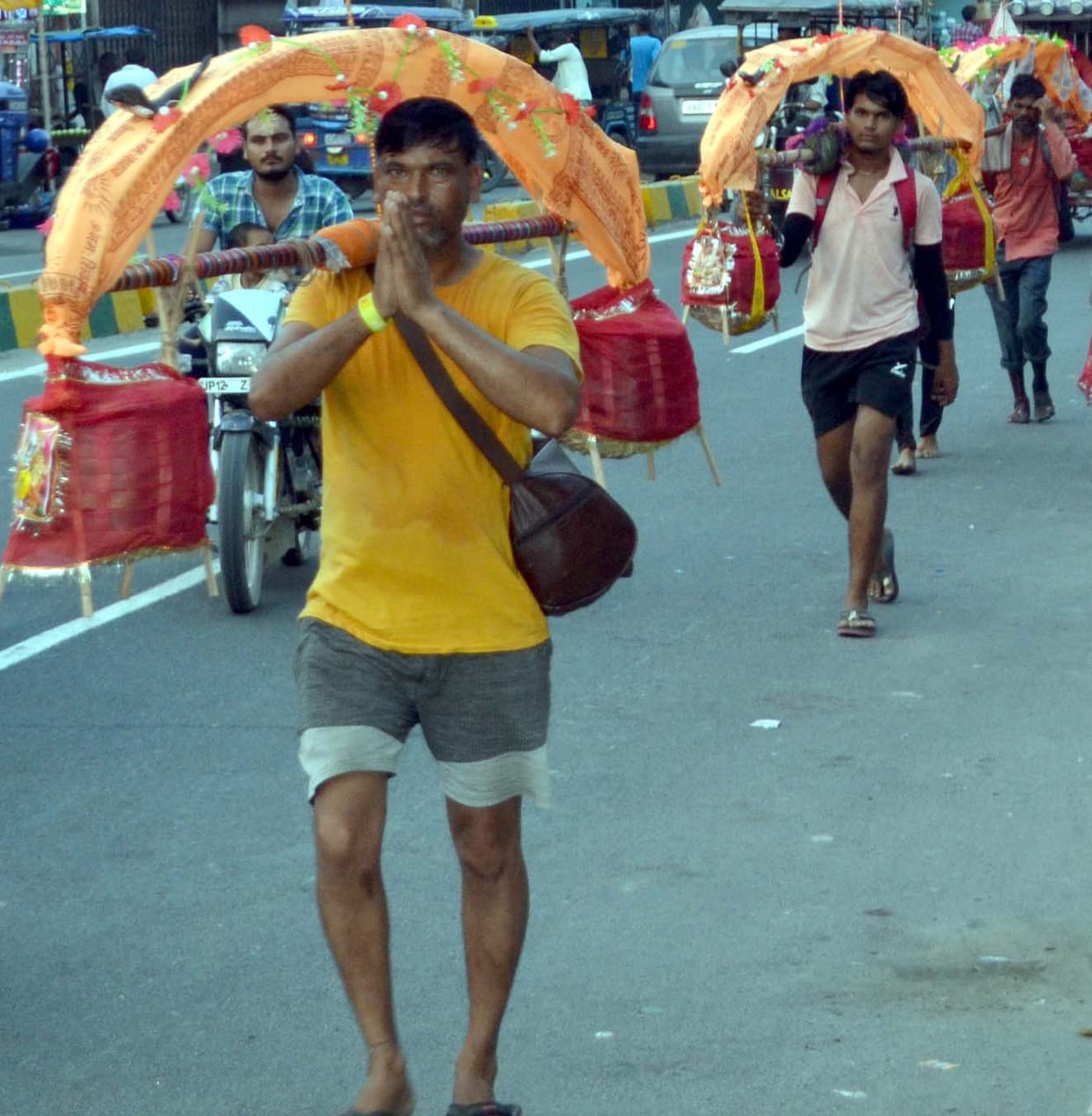 Amidst the half-baked preparations, the cheers of Bol Bam echoed.