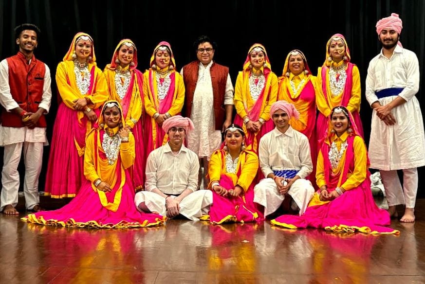 Sangeet Sadan artists created a stir in Delhi with folk dance