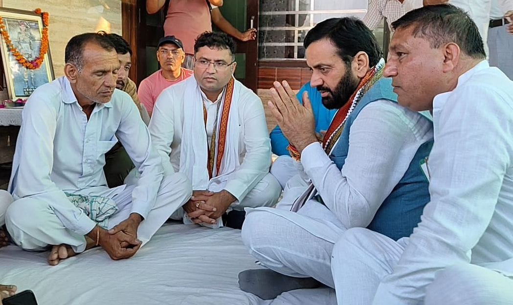 Martyr Pradeep Nain's family will get Rs 1 crore assistance: Chief Minister